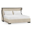 Fusion Rounded Oak US King Bed