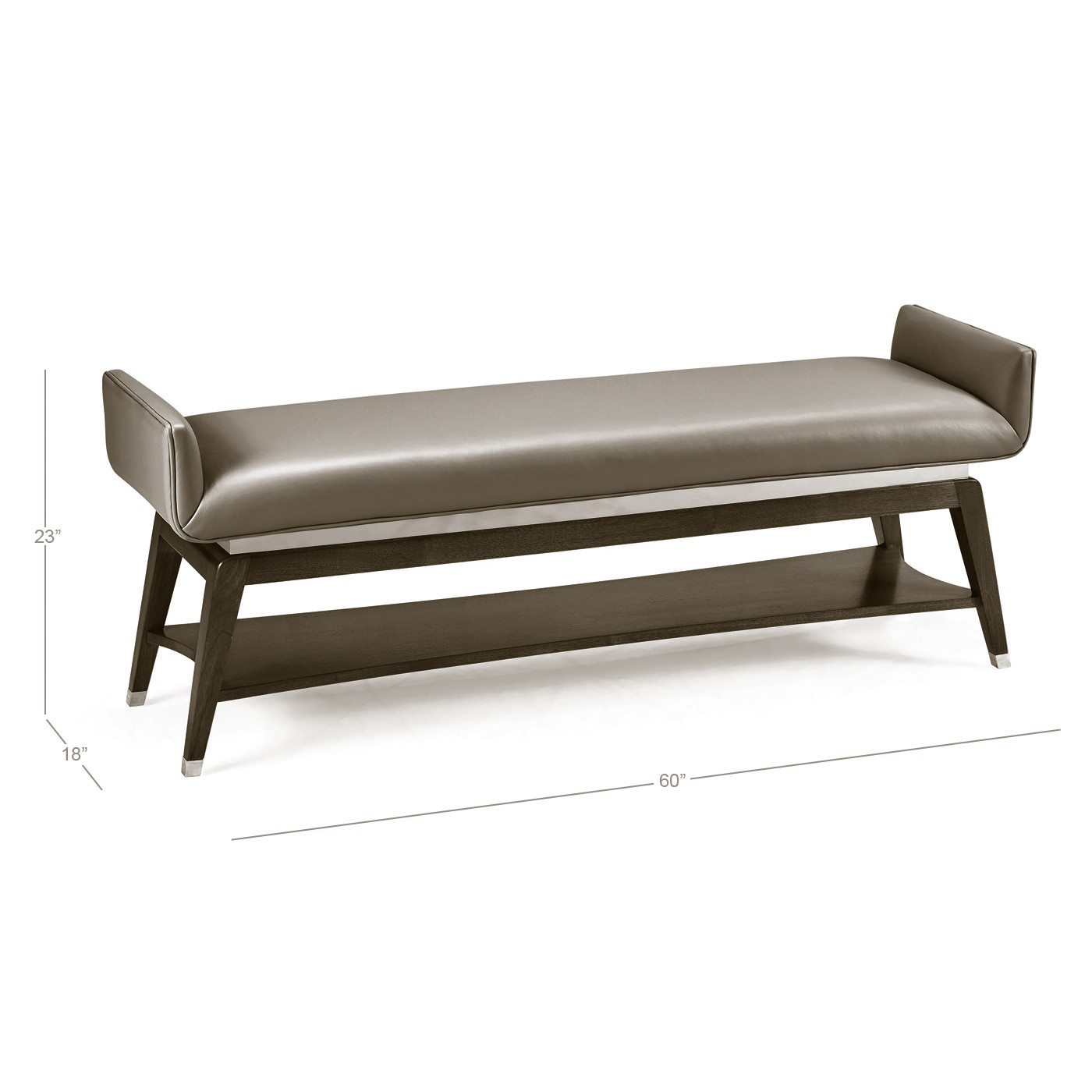 Gatsby Leather Bench
