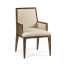 Gatsby Cut Pattern Dining Arm Chair