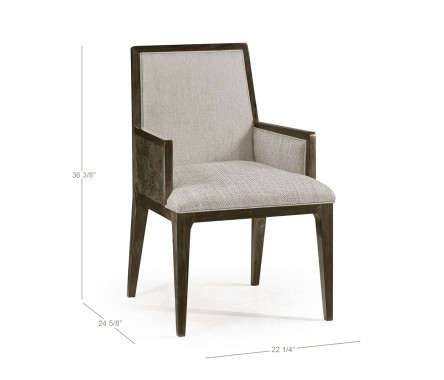 Gatsby Cut Pattern Dining Arm Chair