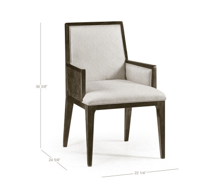 Gatsby Cut Pattern Dining Arm Chair