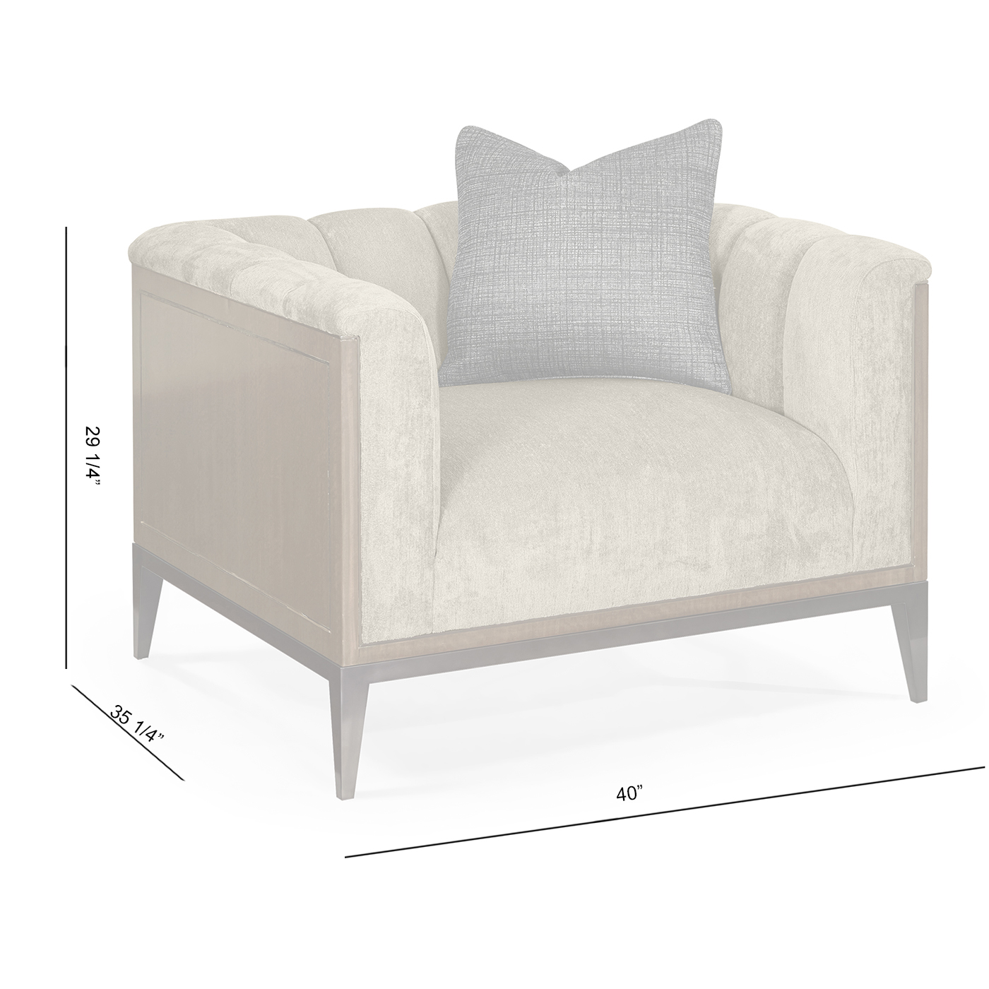 Gatsby Square Lounge Chair