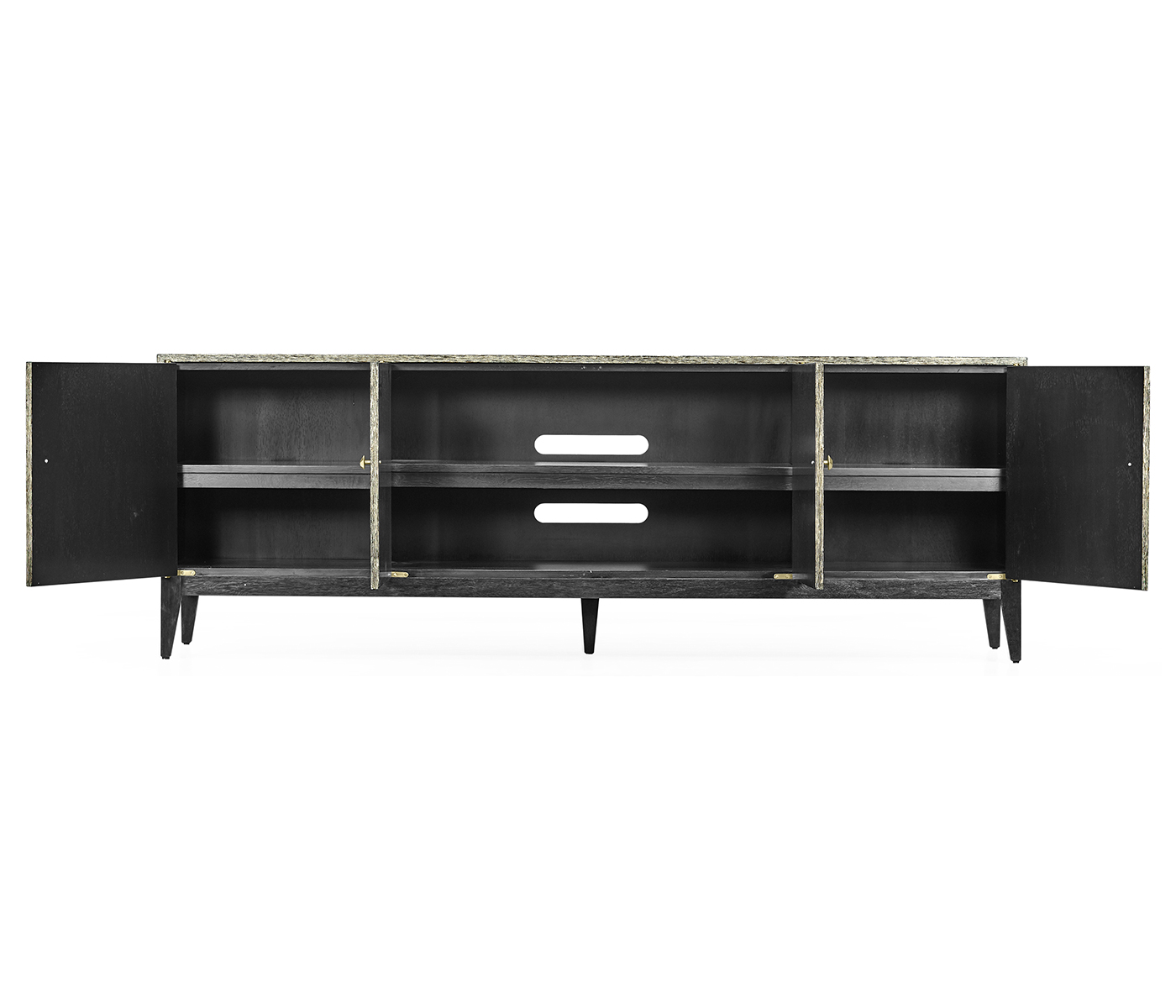 Geometric Entertainment Cabinet