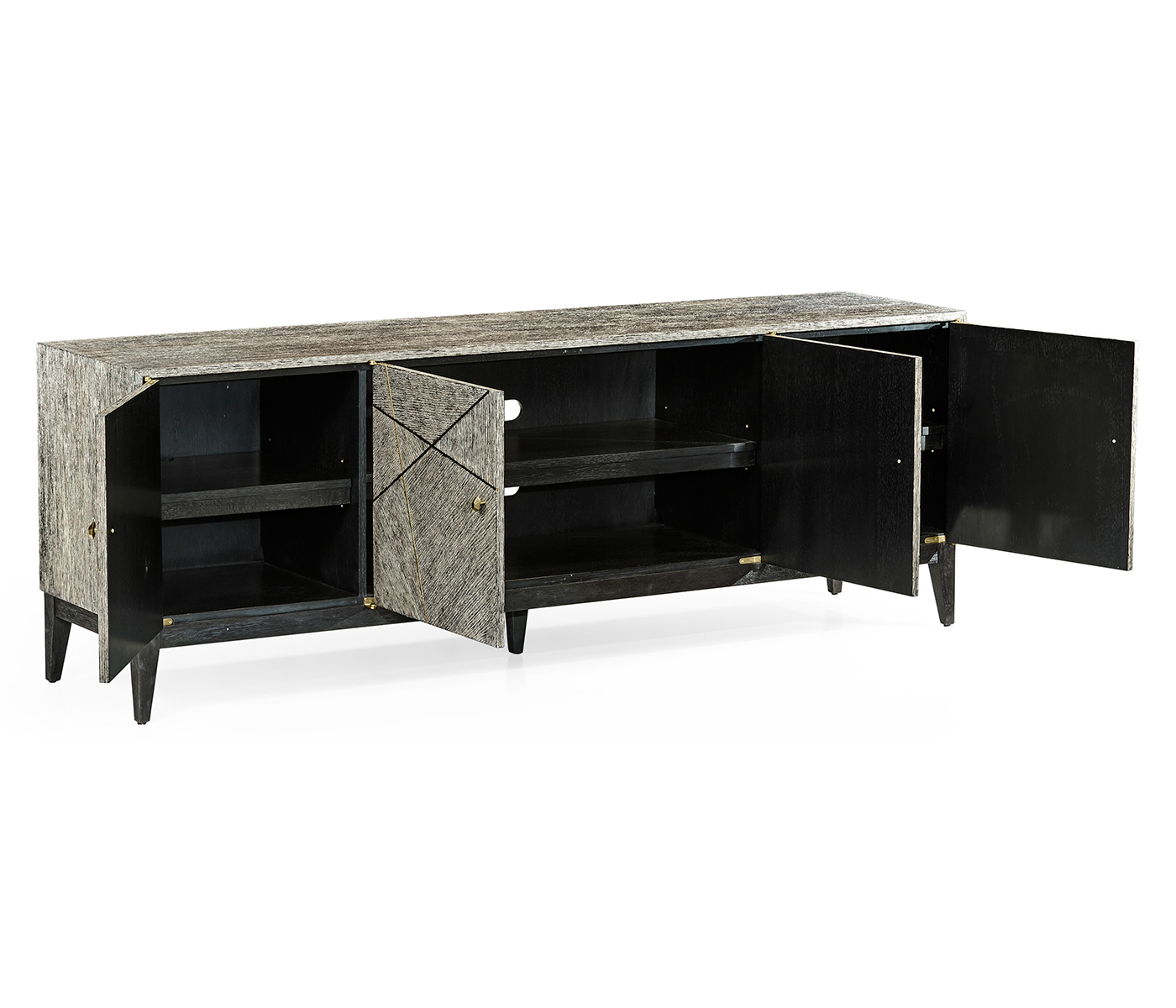 Geometric Entertainment Cabinet