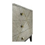 Geometric Transitional Bedside Chest