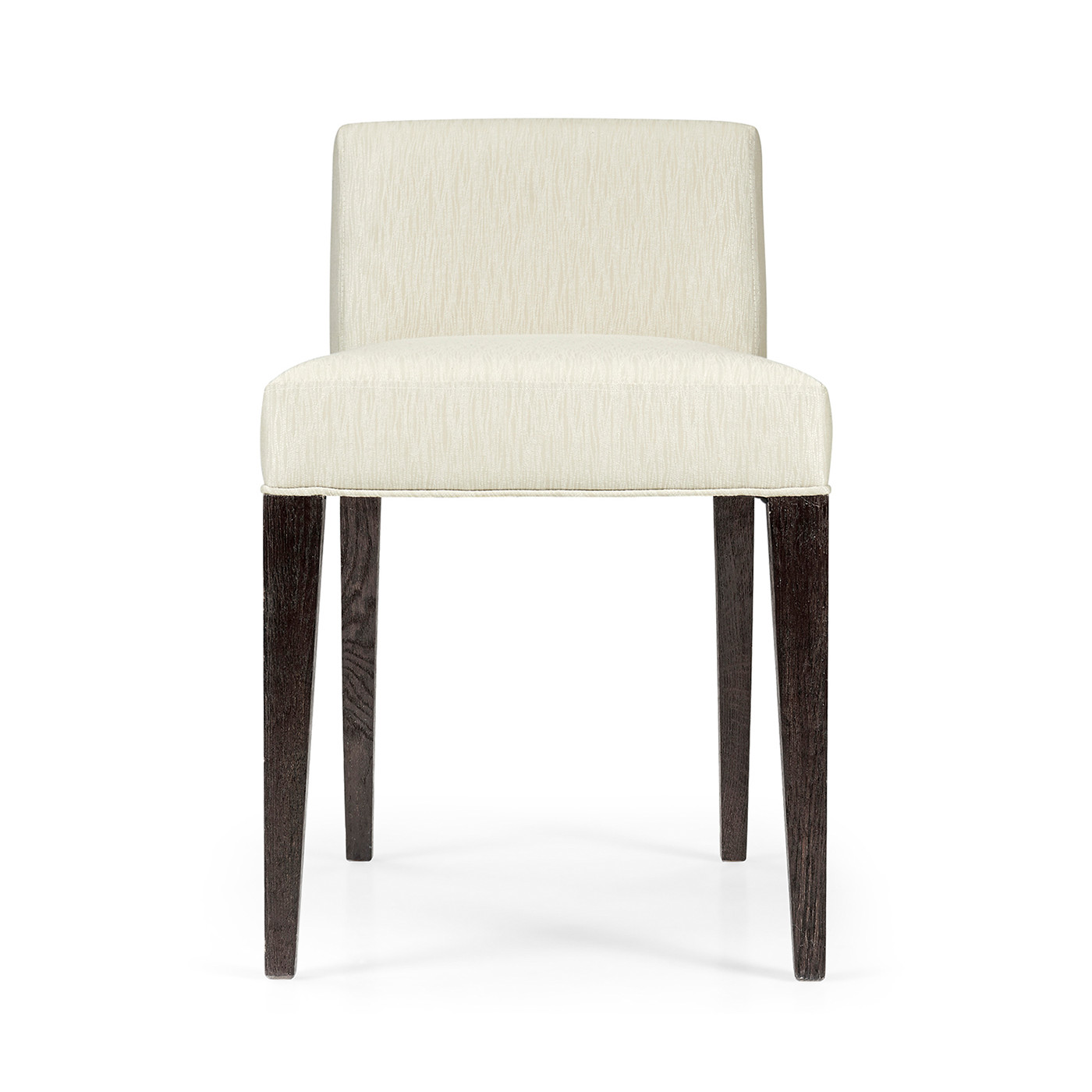 Geometric Dark Mocha Oak Vanity Chair