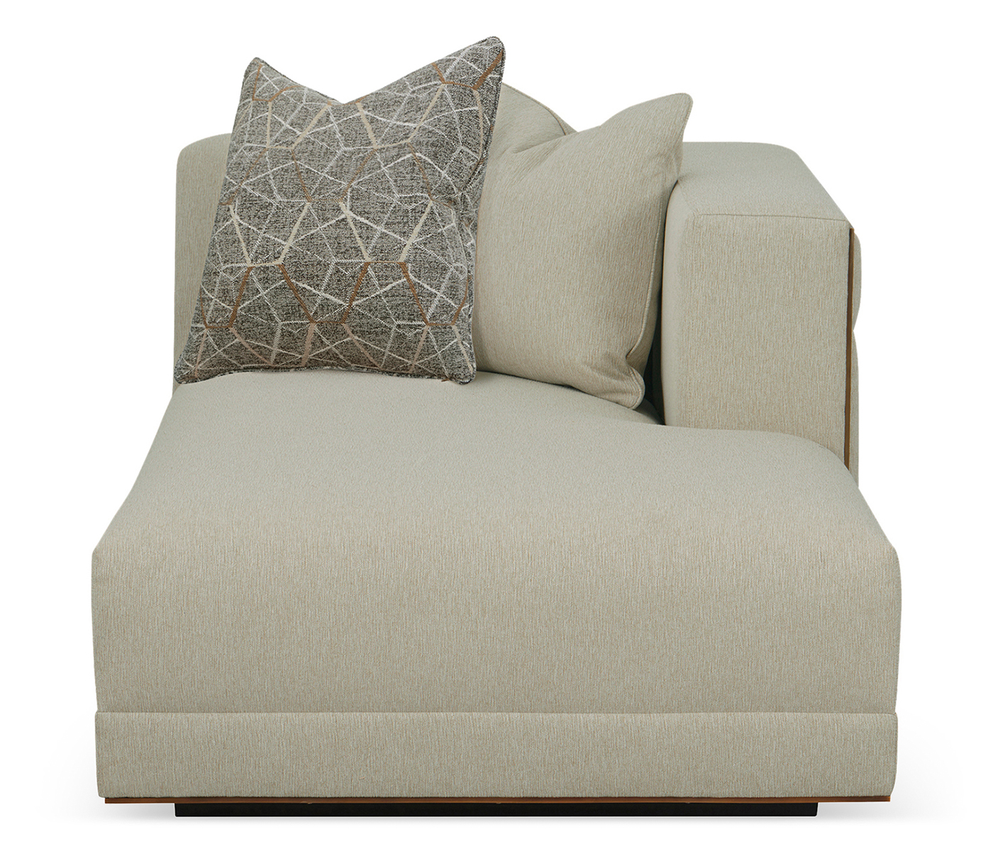 Geometric RT Arm Chaise Lounge