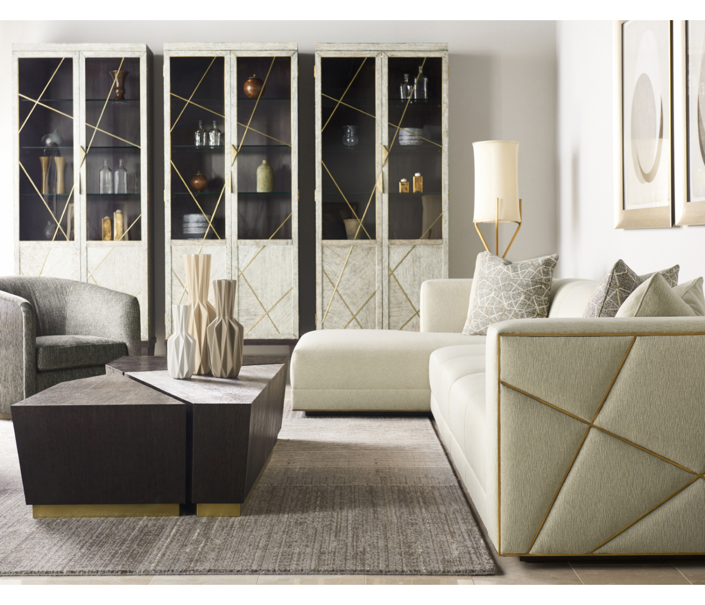 Geometric RT Arm Sectional