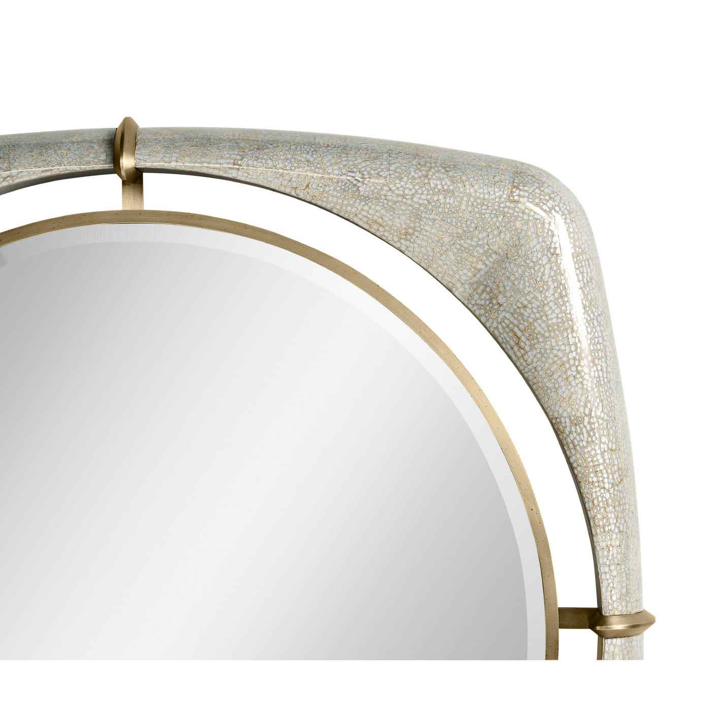 Toulouse Eggshell Mirror 42