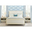 Tideline Bone & Linen-Blend Upholstered UK King Bed