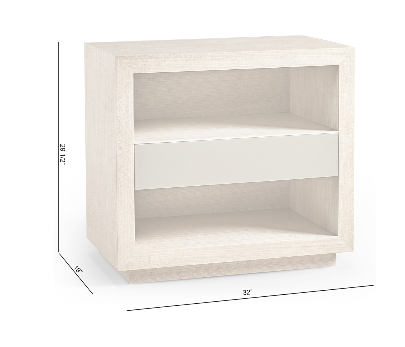 Hadal Plinth Nightstand