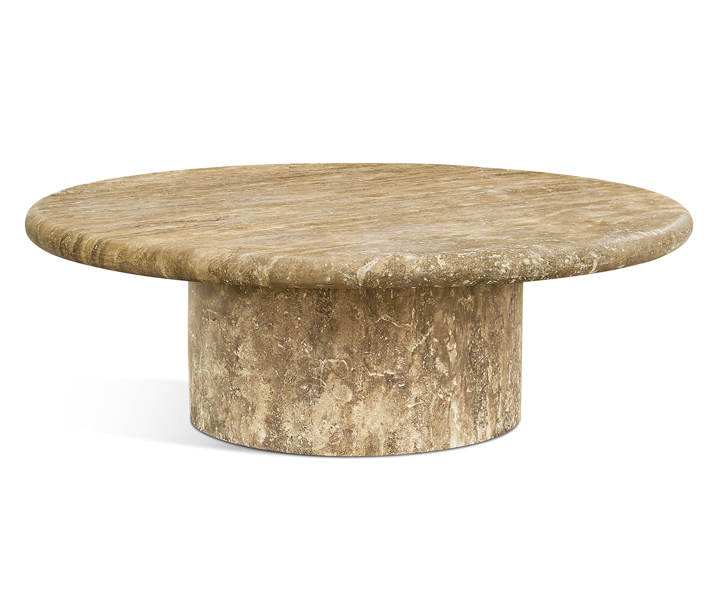 Billow Travertine Cocktail Table Billow Travertine Cocktail Table