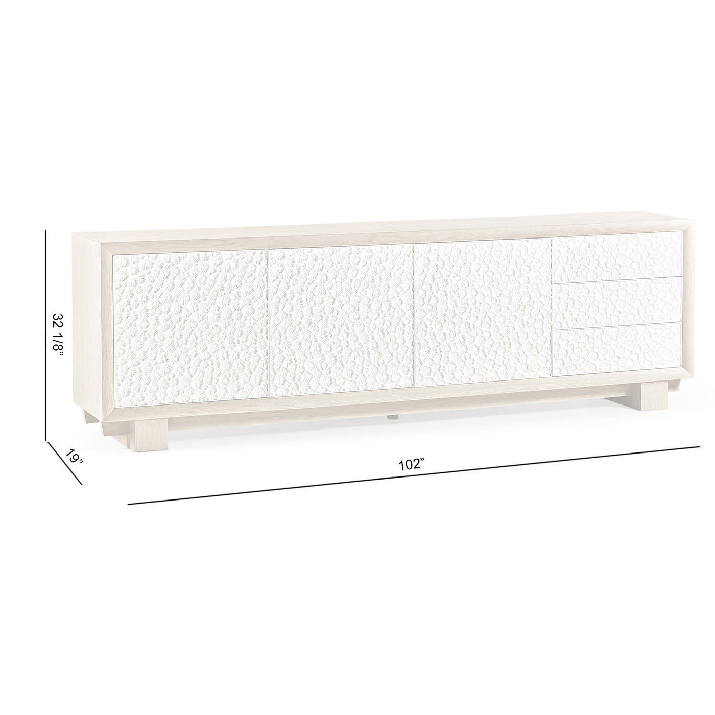 Pelagic Sculpted Entertainment Console