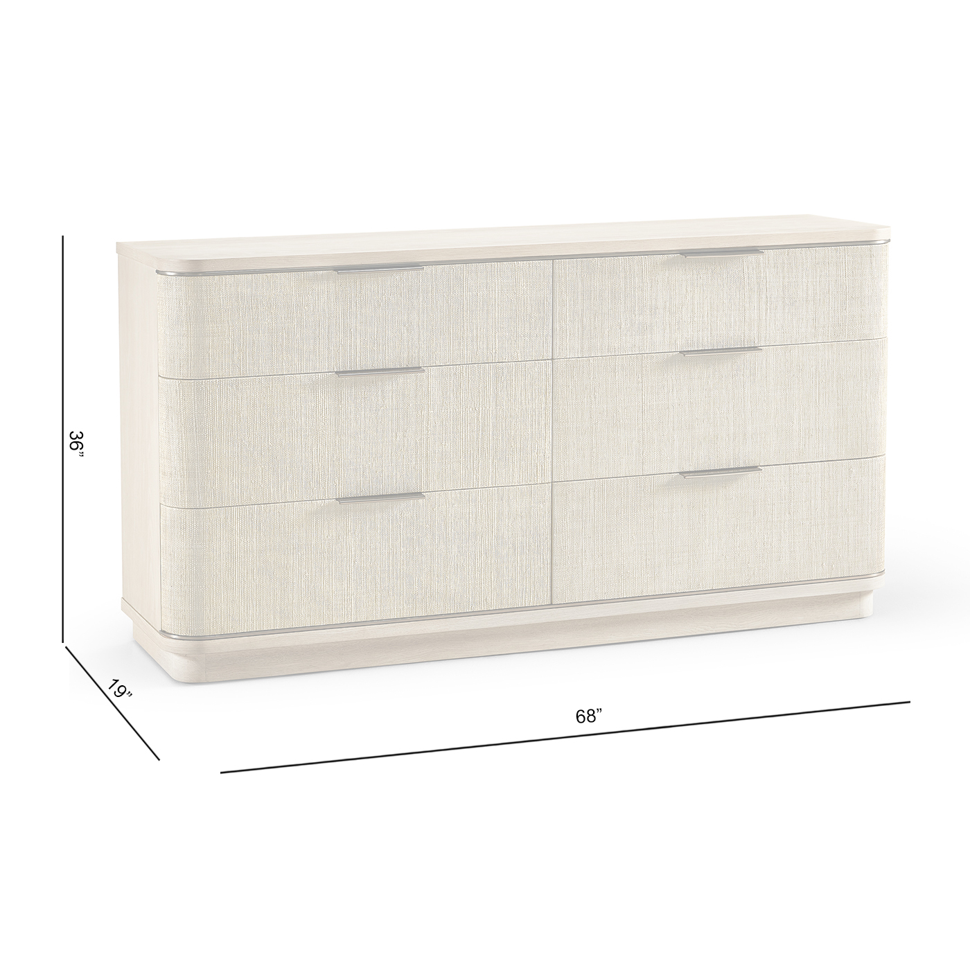 Grasscloth Dresser