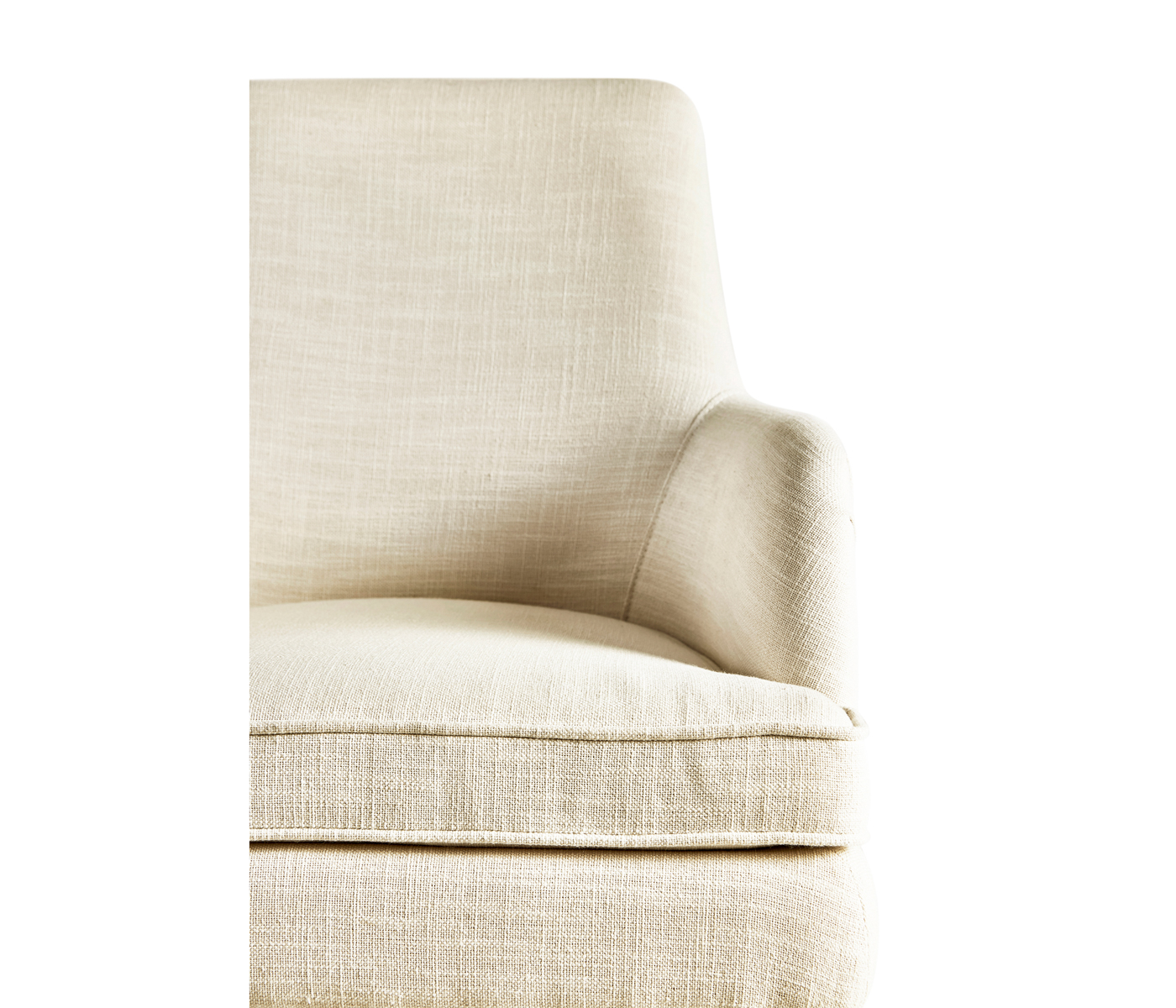 Shoal Linen & Grasscloth Host Chair