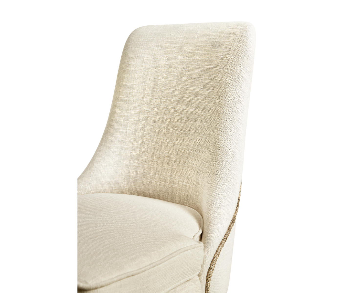 Shoal Linen & Grasscloth Side Chair