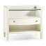 Coy Glass Shelf Nightstand