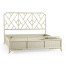 Tropical Tracery Chippendale Bamboo Bed