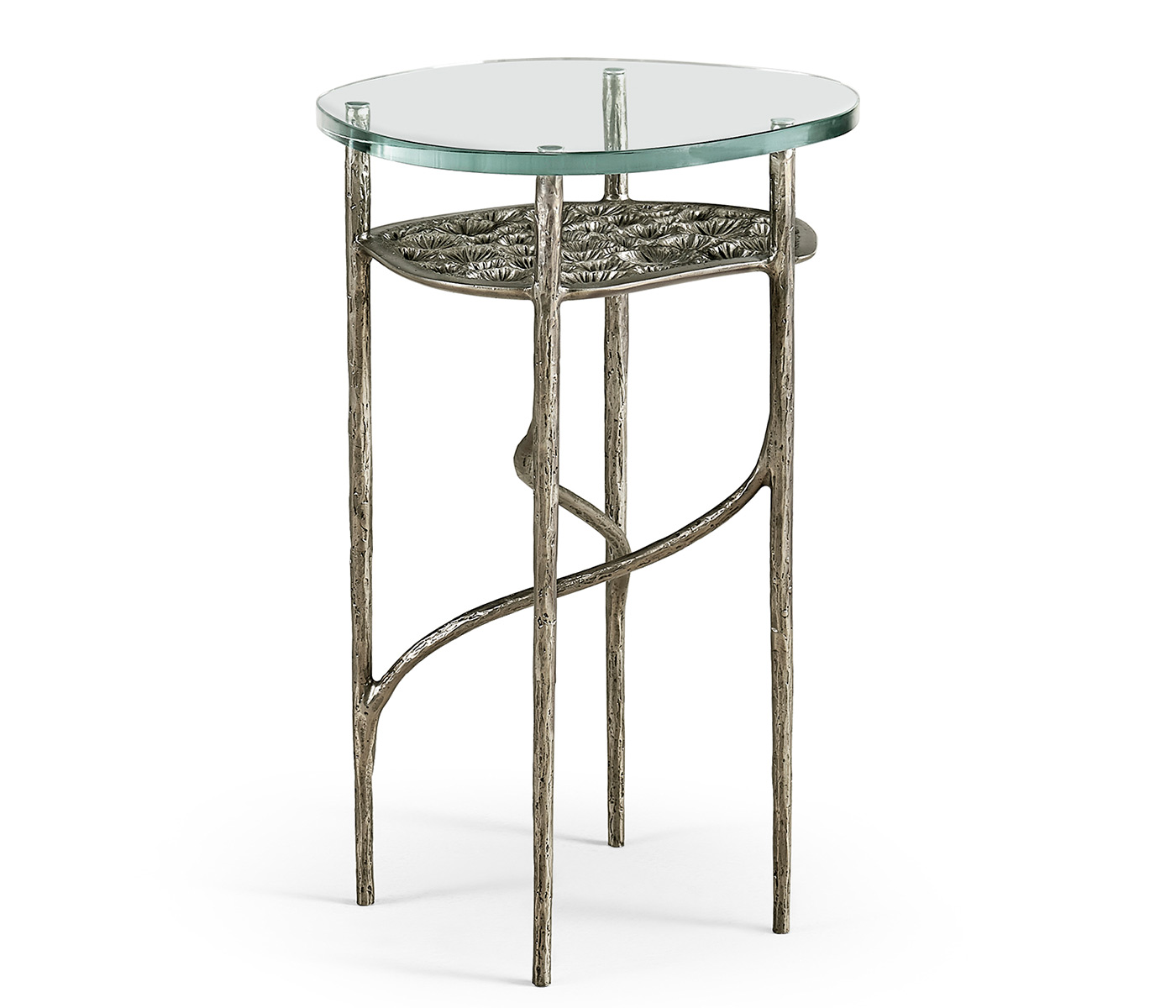 Estuary Cast Coral Spot Table