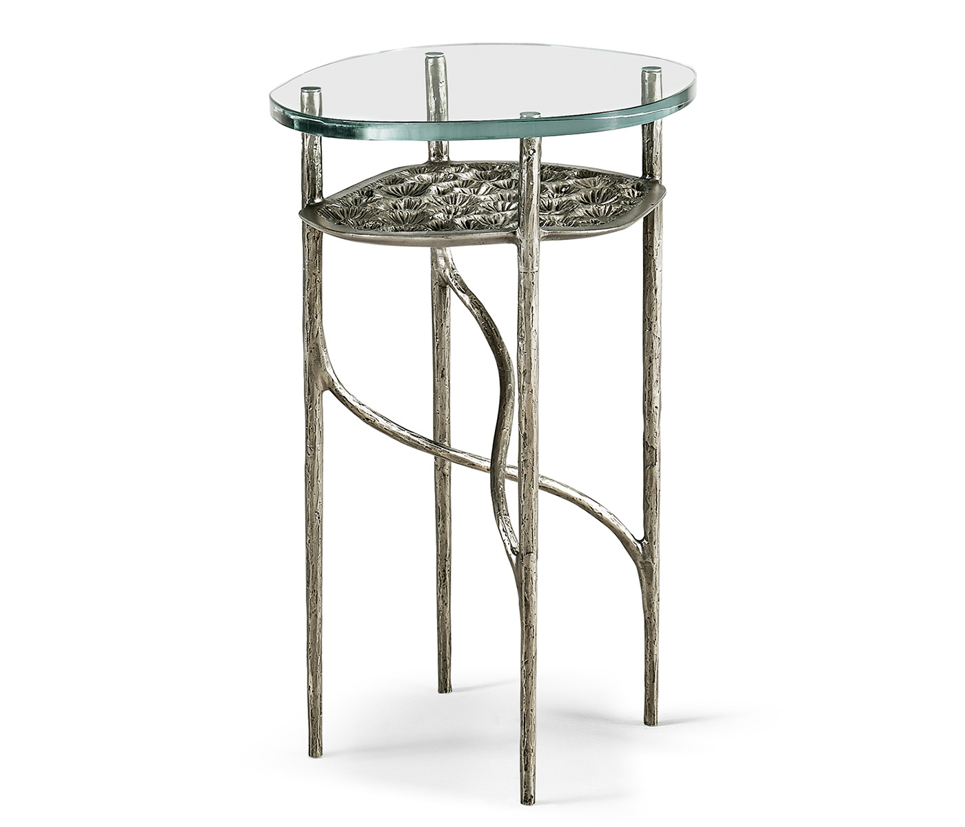 Estuary Cast Coral Spot Table