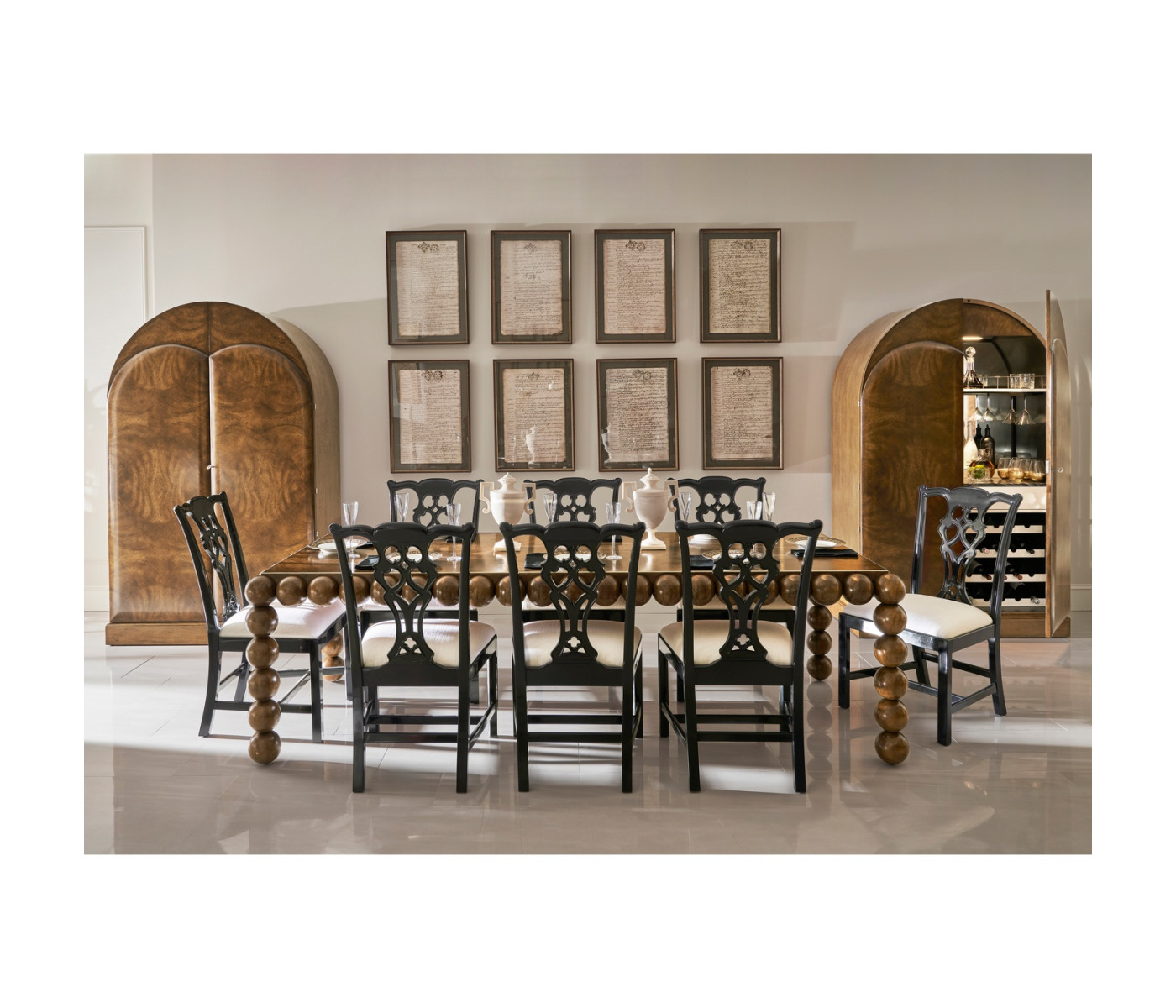 Orb Rectangular Dining Table