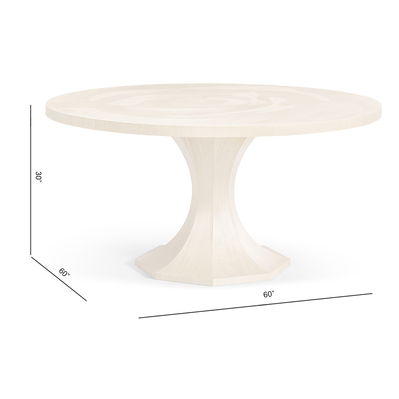 Tidepool Round Dining Table 60