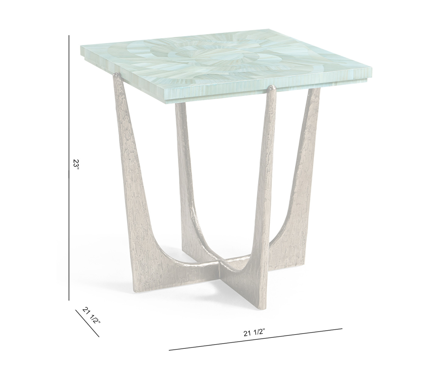 Seaglass End Table
