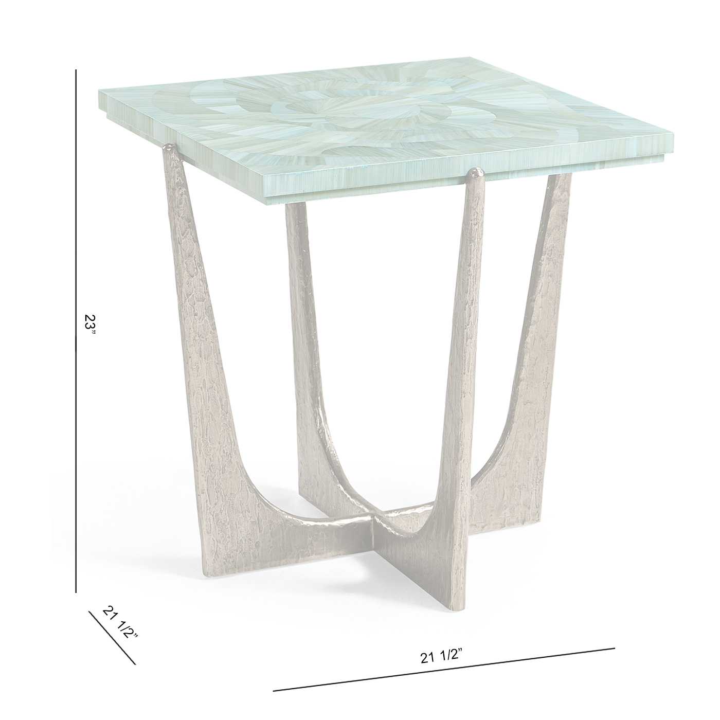 Seaglass End Table