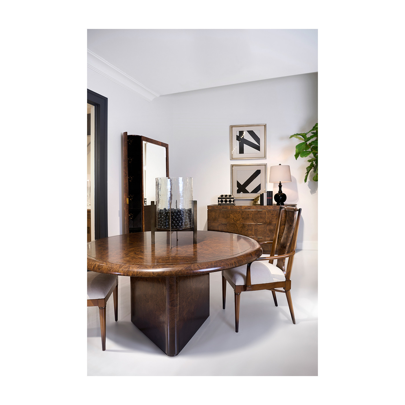 Jacques Round Dining Table 60