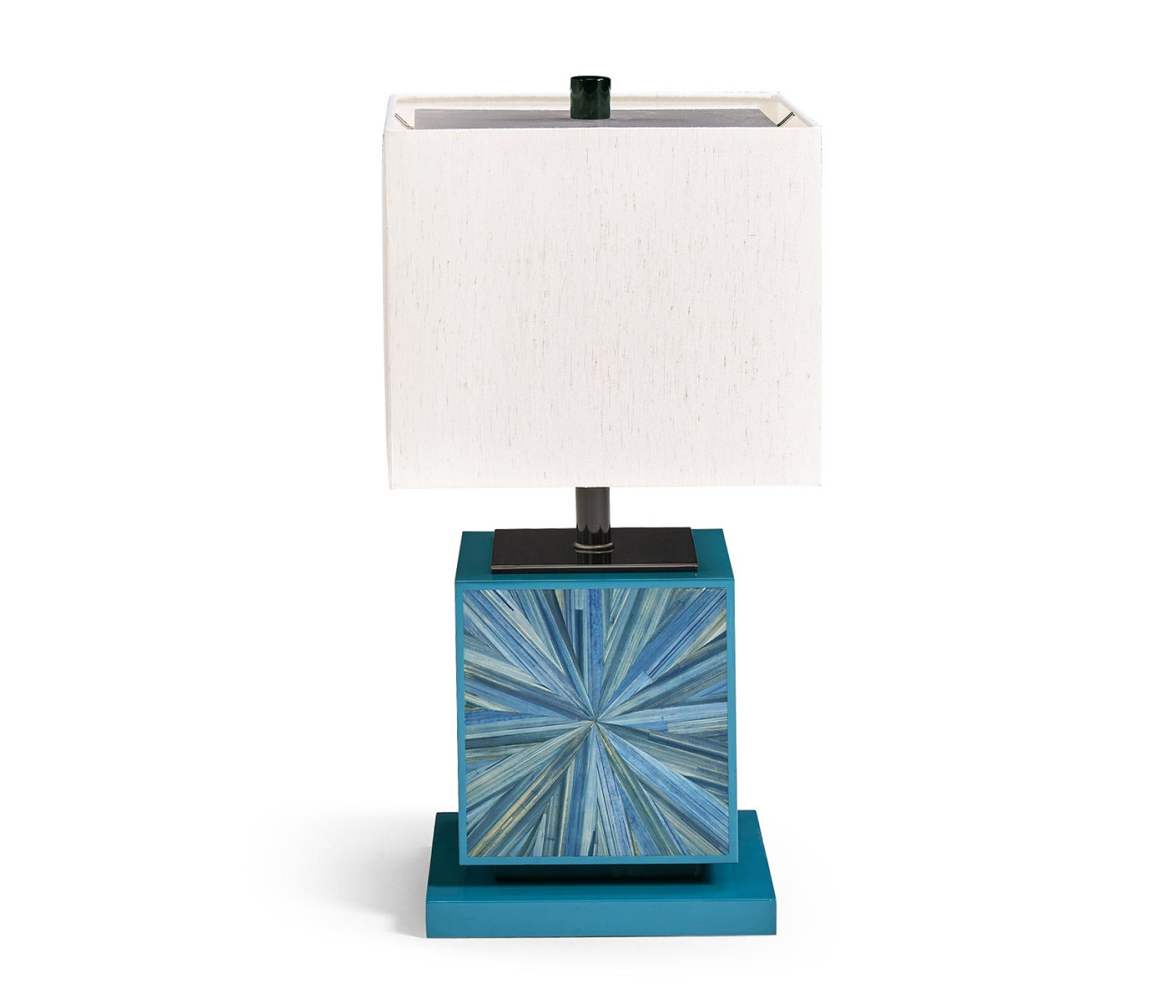 Sapphire Cube Table Lamp