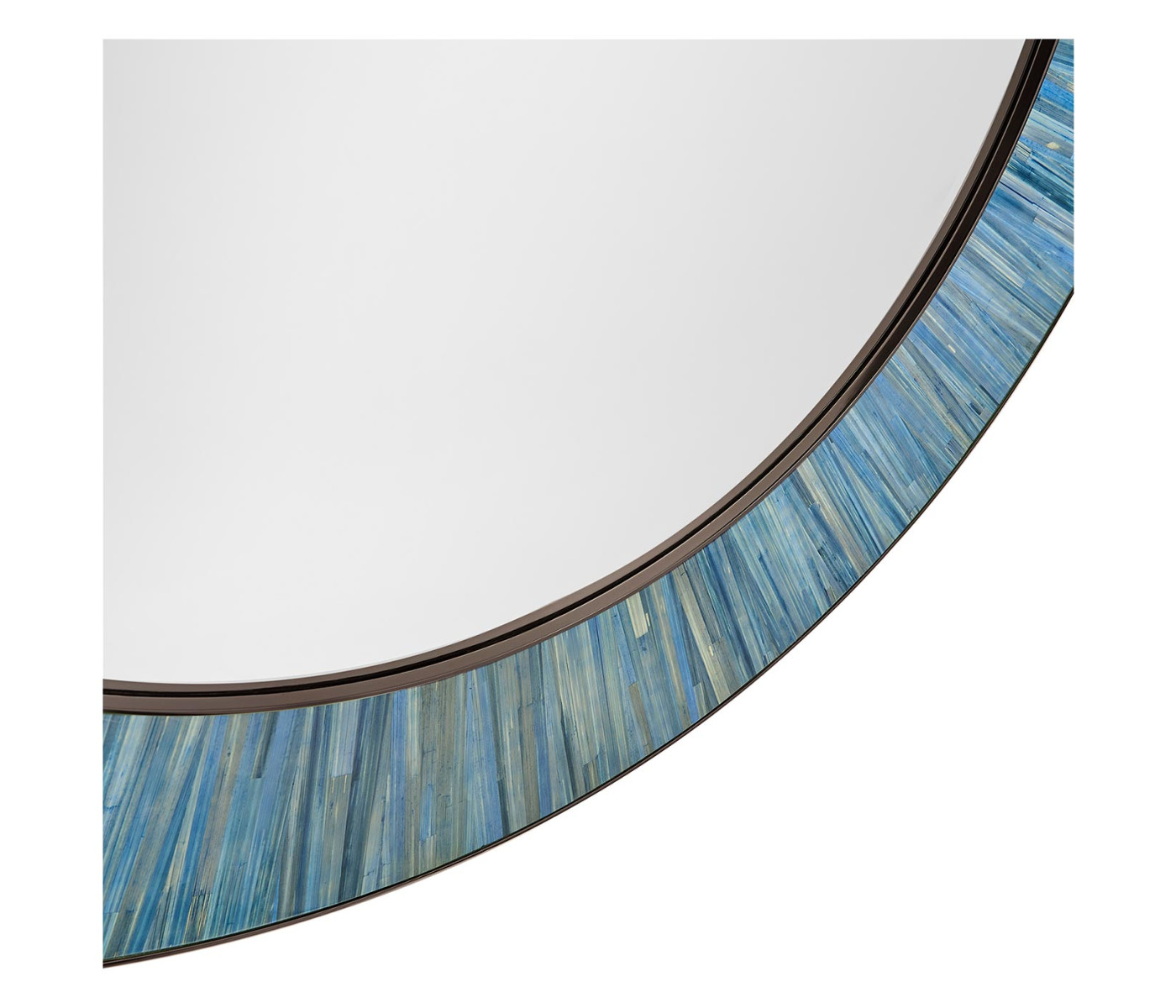 Sapphire Round Mirror