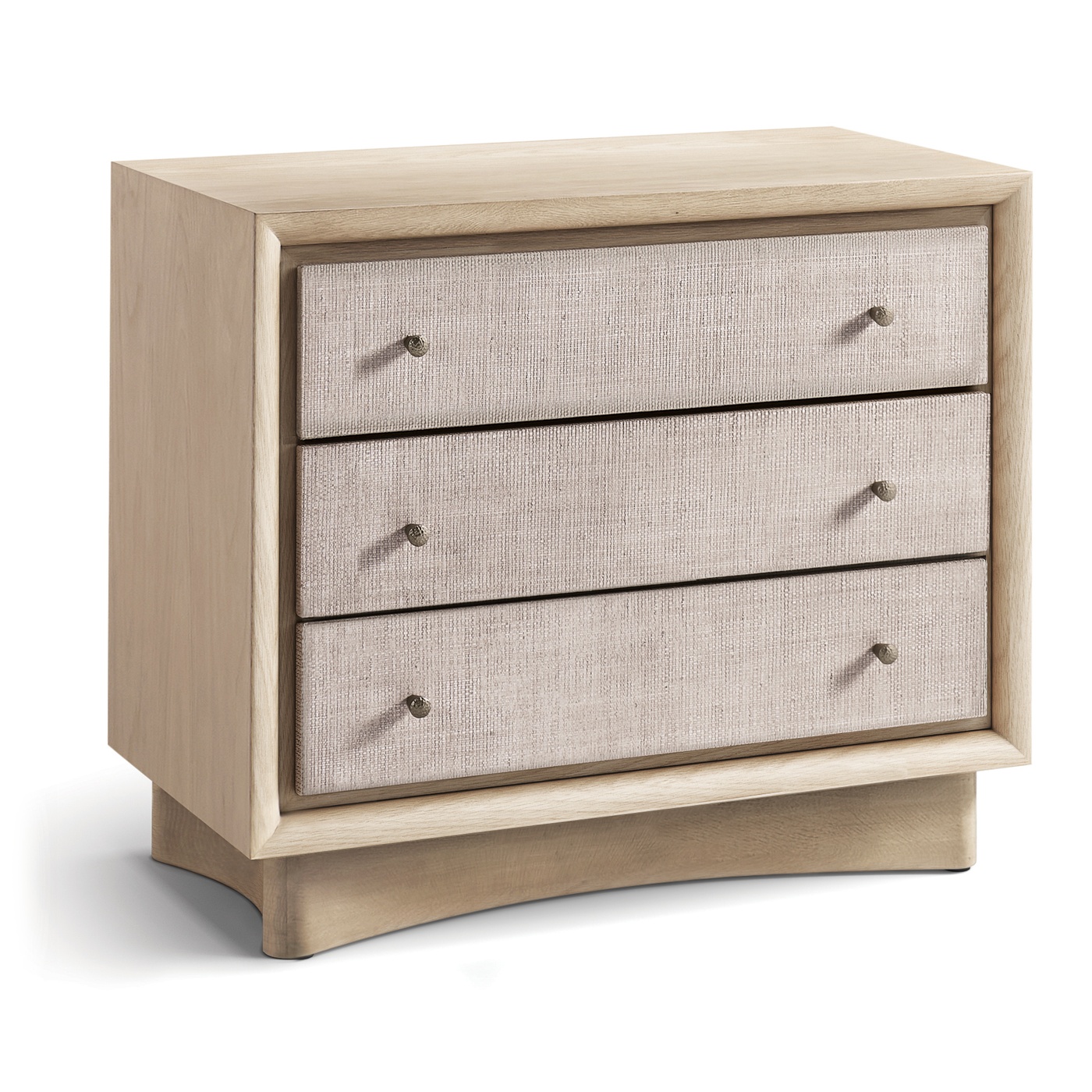 Keel Three Drawer Nightstand
