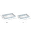 Sapphire Rectangular Tray - Set of 2