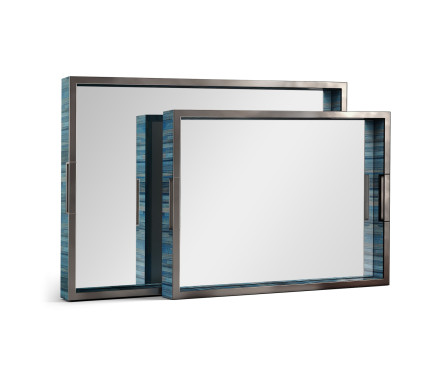 Sapphire Rectangular Tray - Set of 2