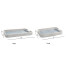 Sapphire Rectangular Tray – Set of 2