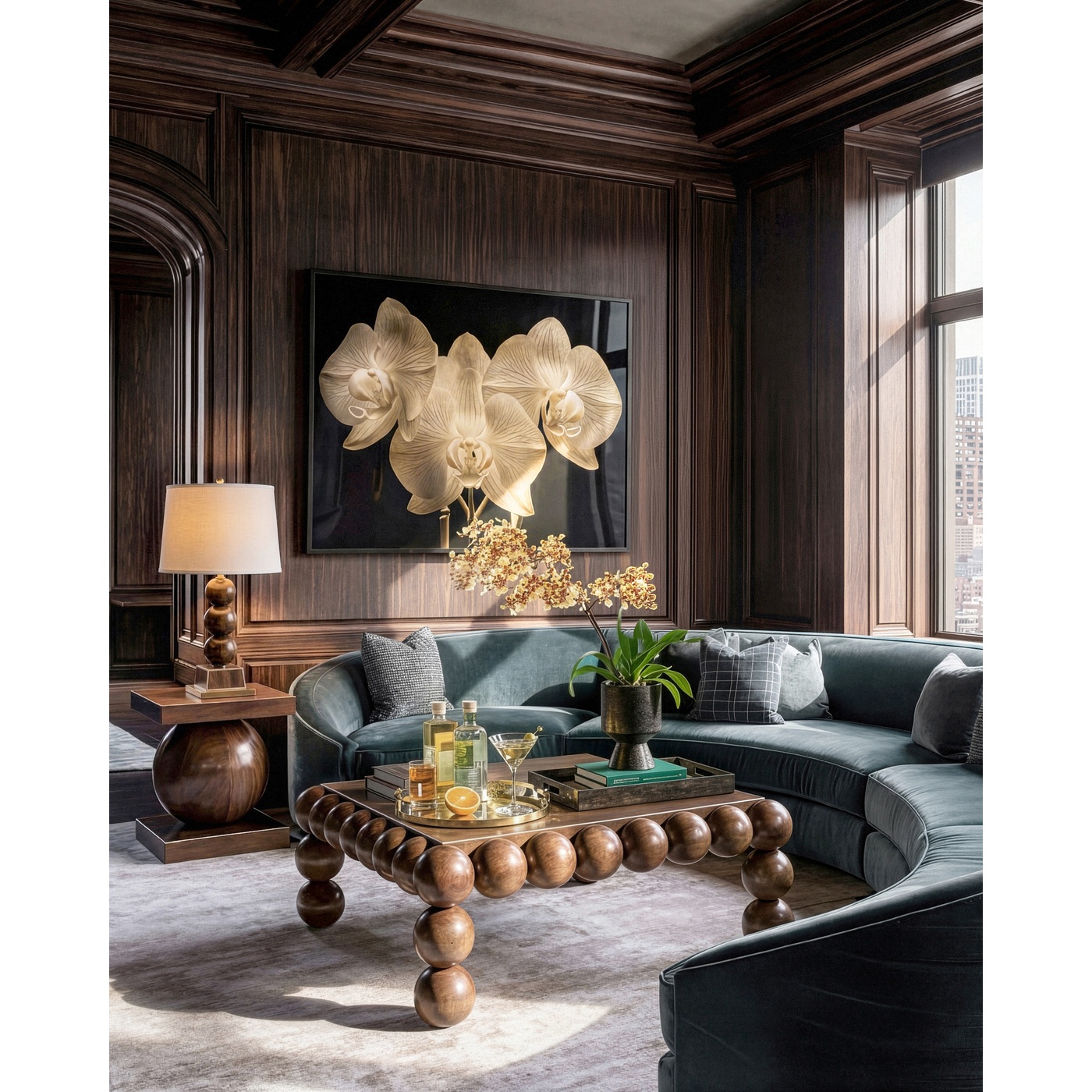 Orb Square Side Table