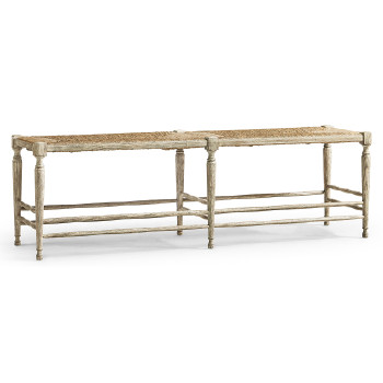 Bodiam Grey Oak Bench