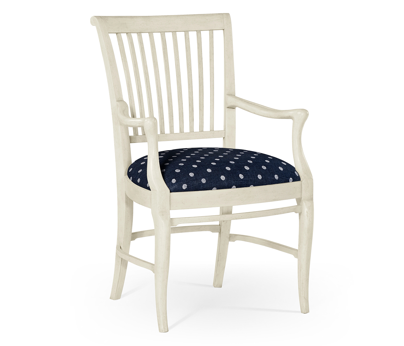 Kilkenny Country White Arm Chair