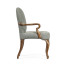 Gunby Grey Fruitwood Dining Arm Chair