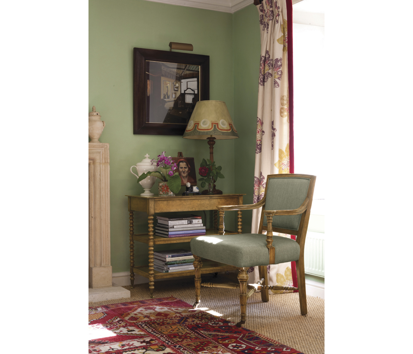 Tormarton Grey Fruitwood End Table