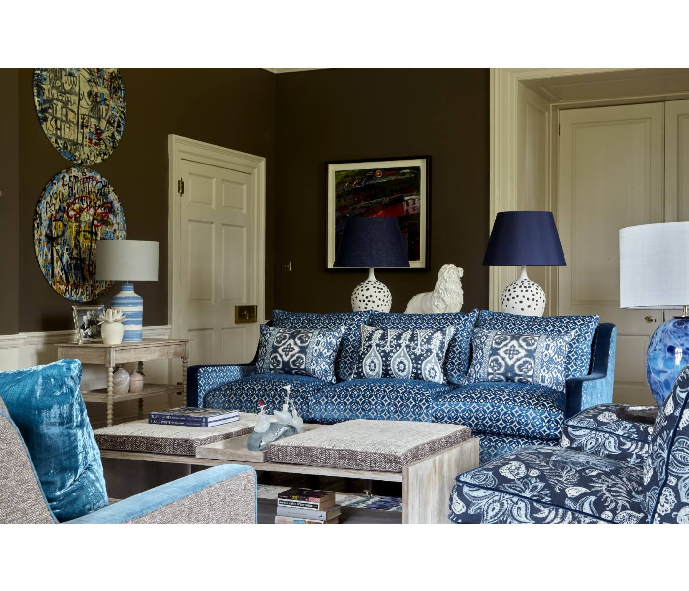 Tormarton Washed Acacia End Table