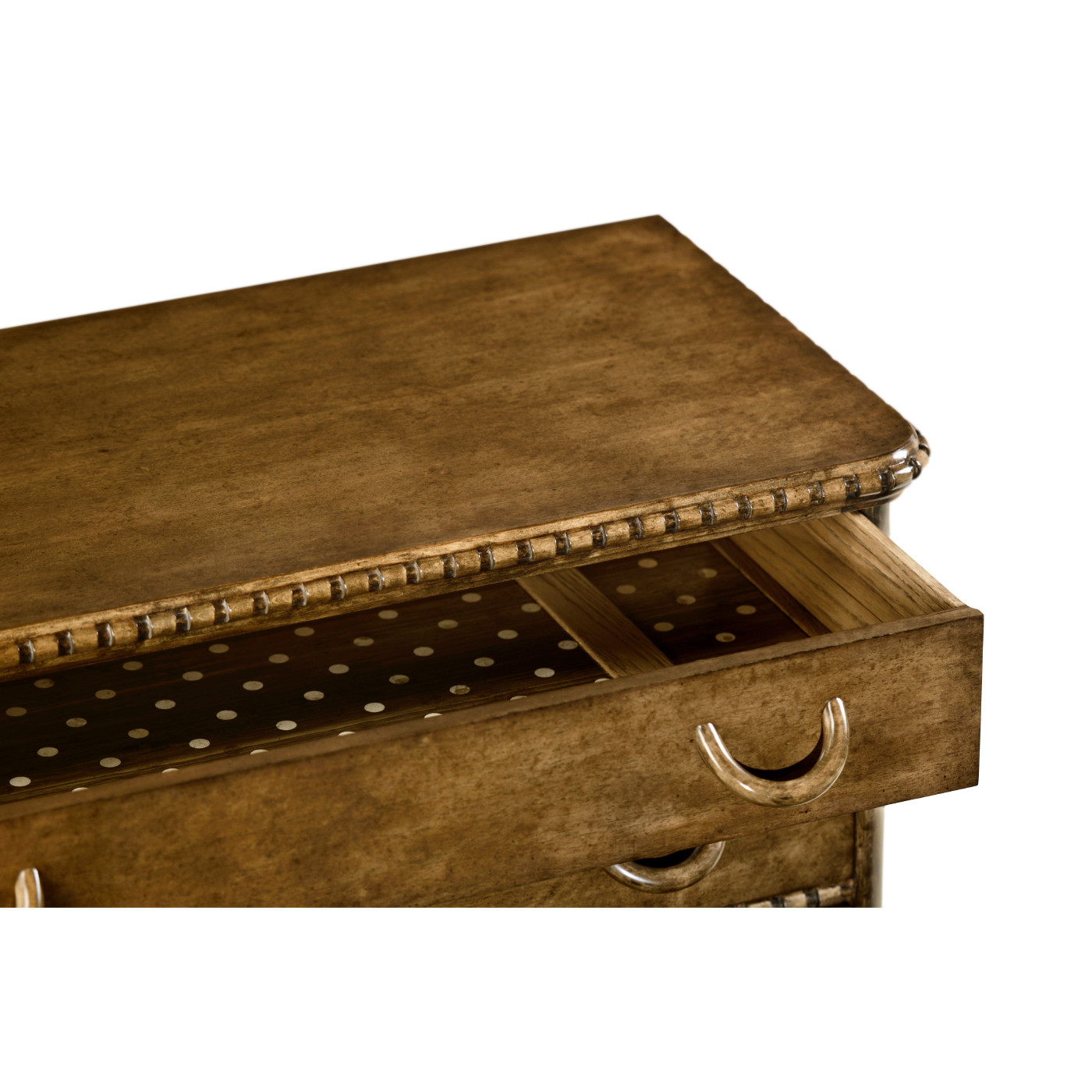 Aberfoyle Grey Fruitwood Chest of Drawers