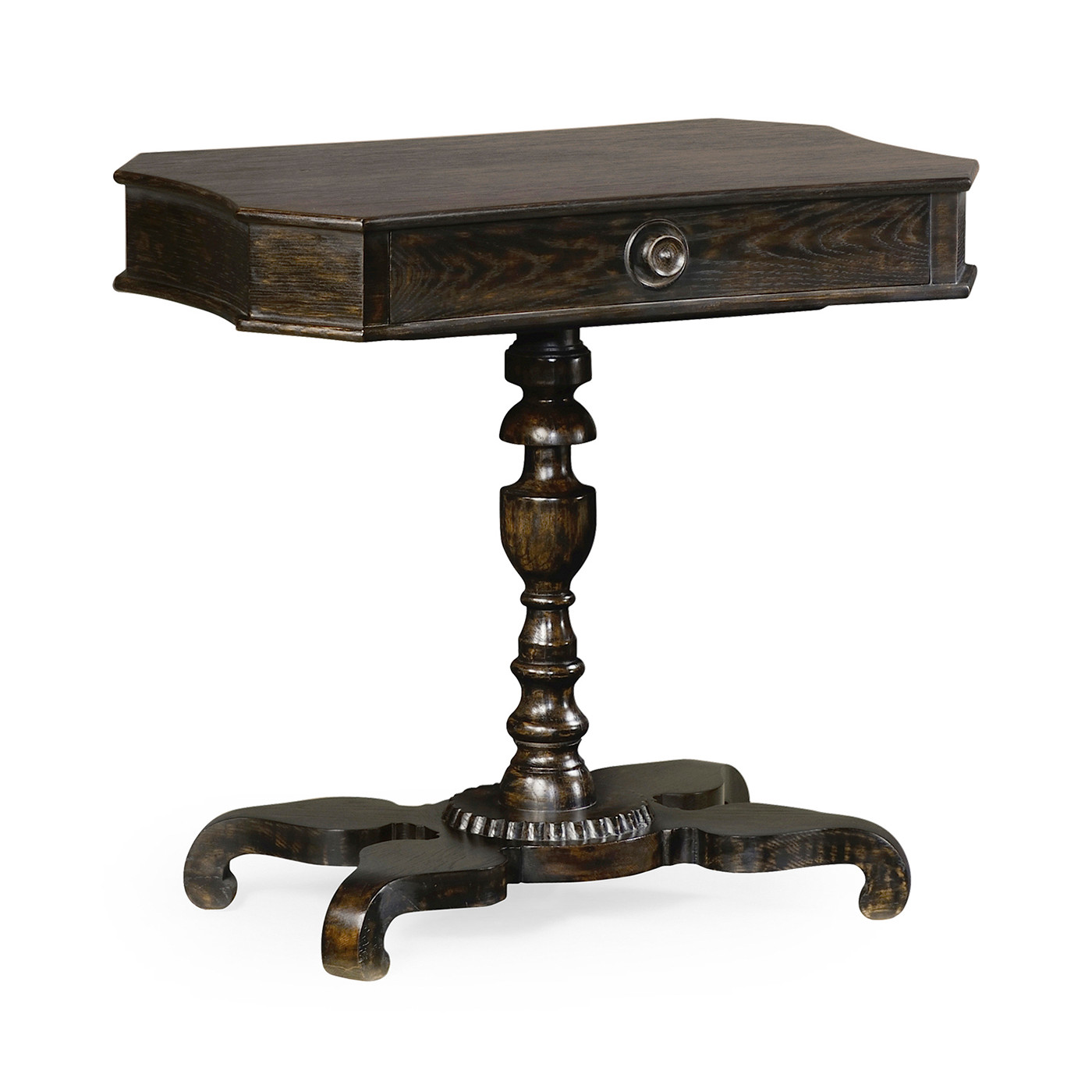 Yarne Charcoal Wash End Table