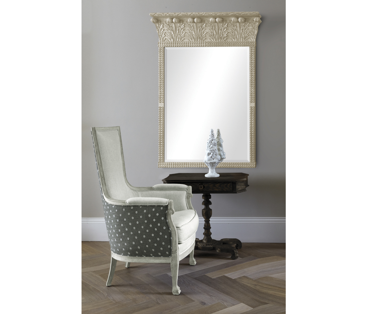 Yarne Charcoal Wash End Table