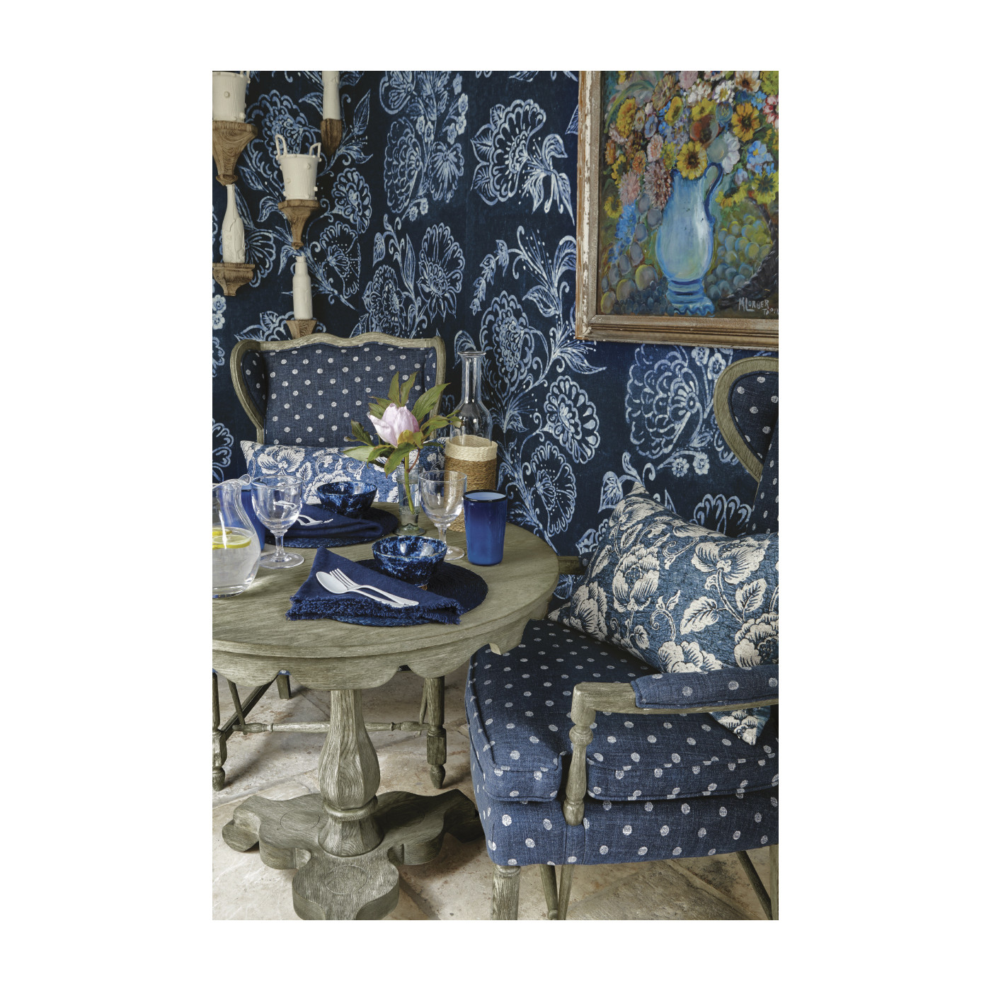 Overbury Grey Oak Table