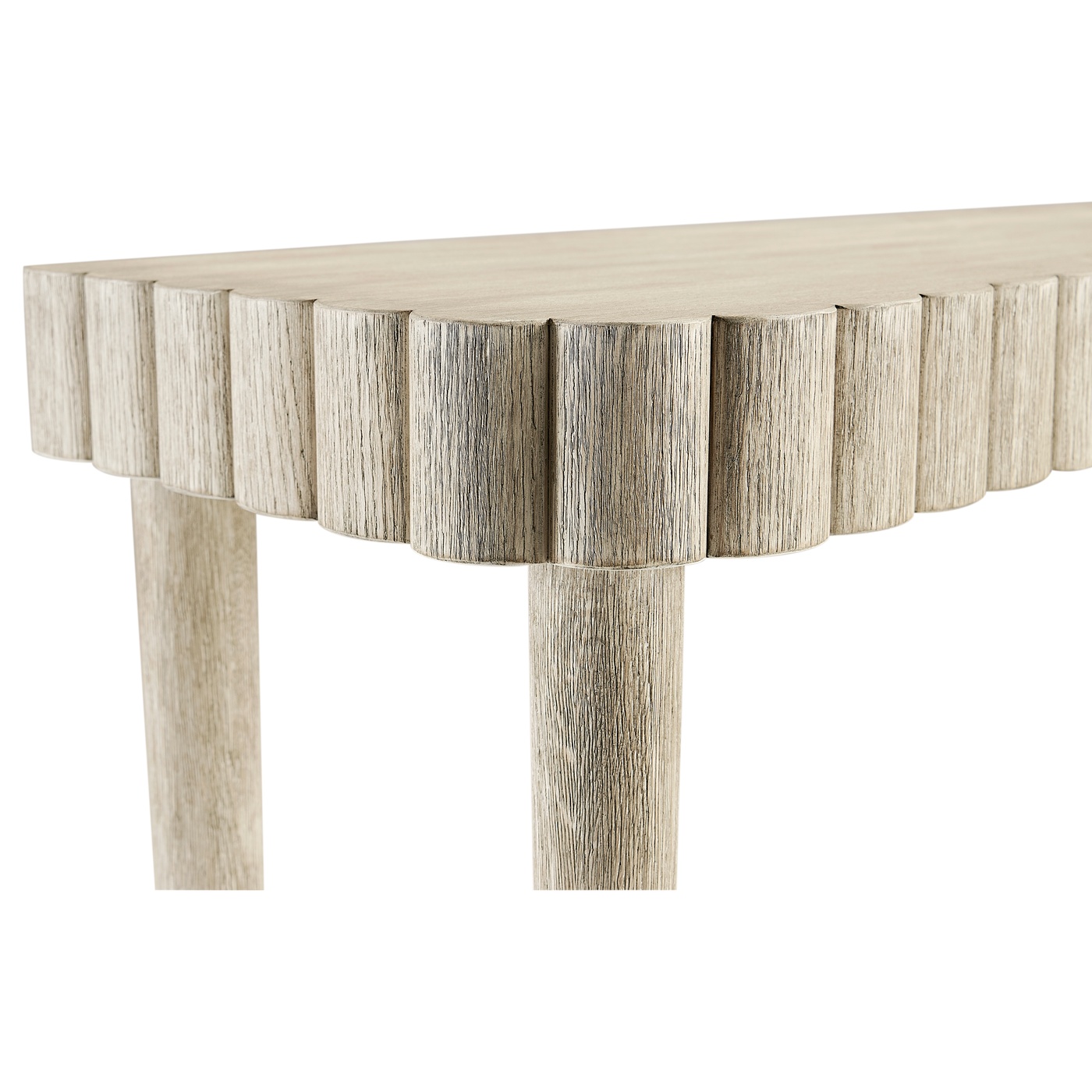 Allerdale Grey Oak Console