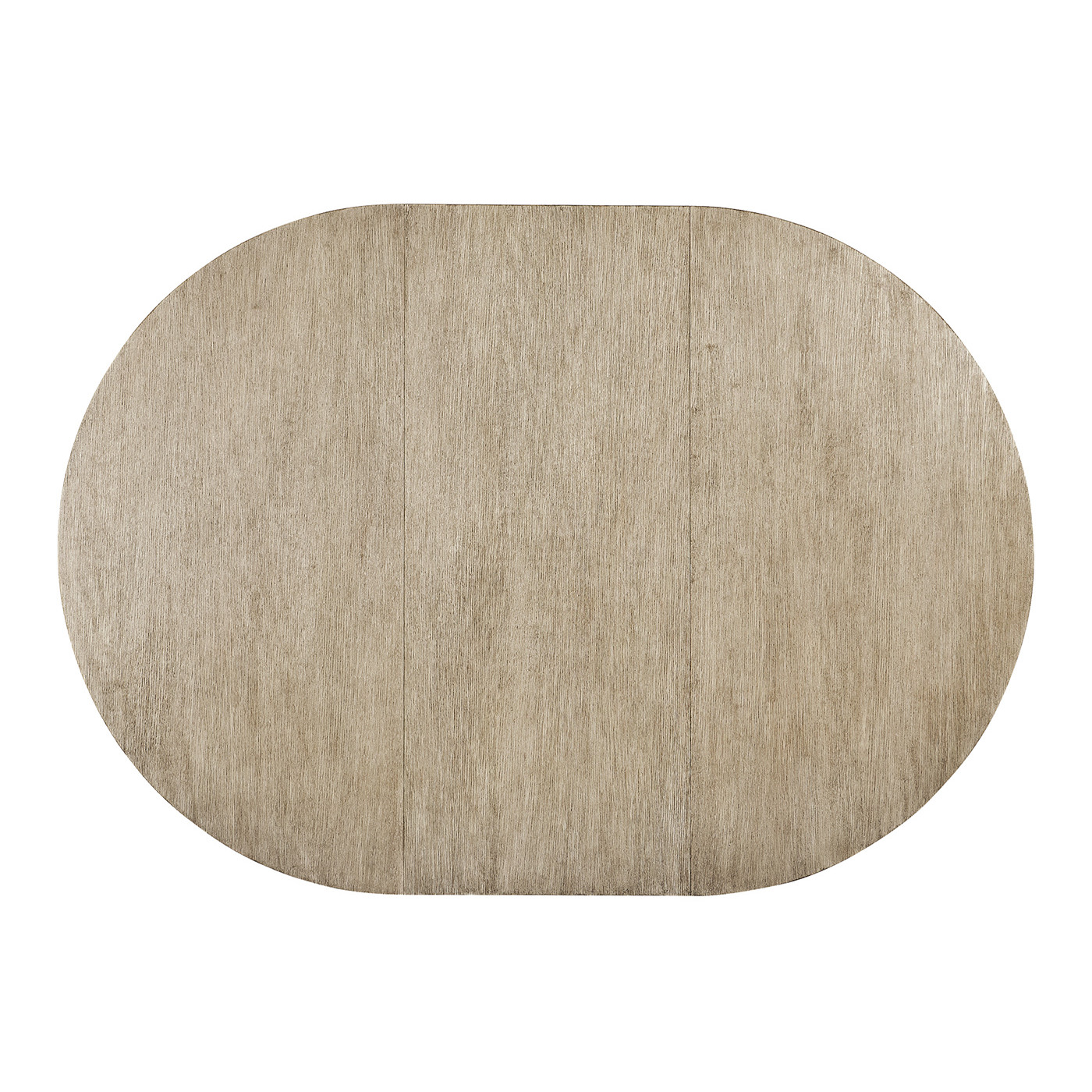 Longwood Round-to-Oval Grey Oak Dining Table 54