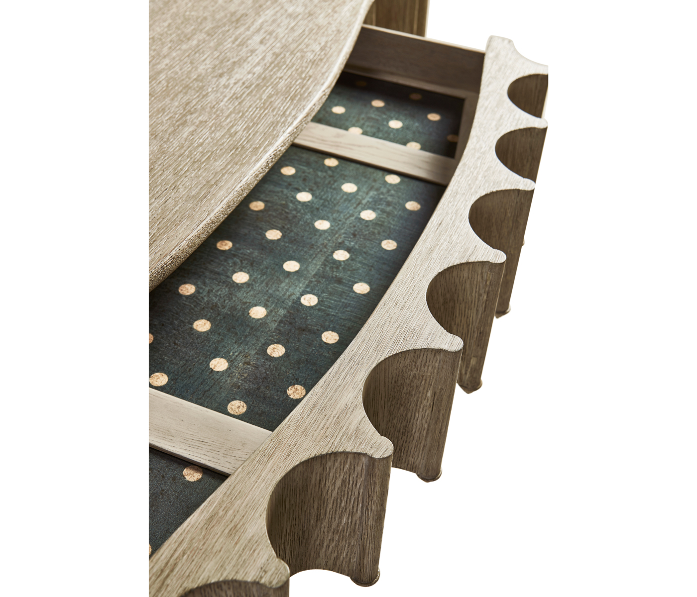 Artaross Grey Oak Console Table