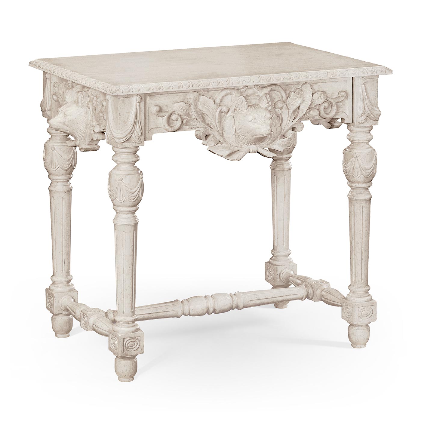 Godwyn Country White Oak Side Table