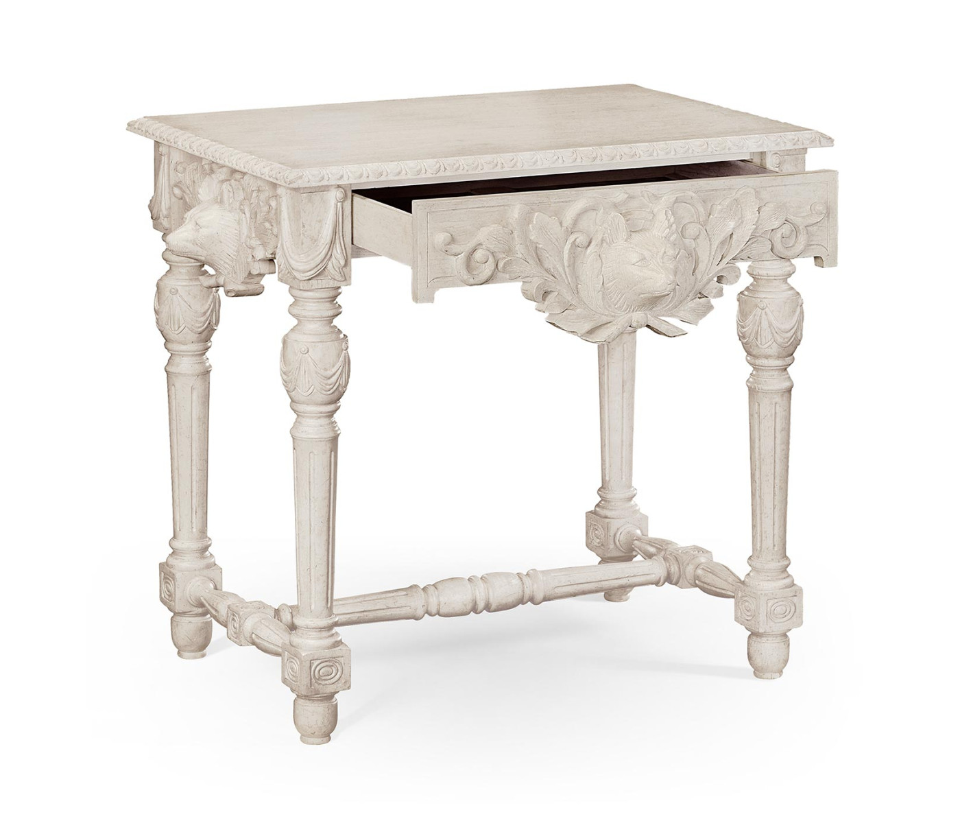 Godwyn Country White Oak Side Table